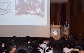 Sharing on Project on Rare Disease in Hong Kong by Ms. Dorothy Chan, Ms. Lorraine Chiang and Ms. Esther Tang (Alumni)