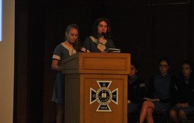 Presentations by Exchange Students from South Africa (HGS) and to and from France (LSV)